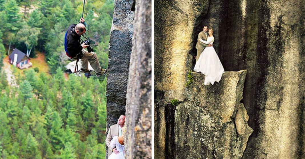 19 fotos que mostram que os fotógrafos de casamento são doidos