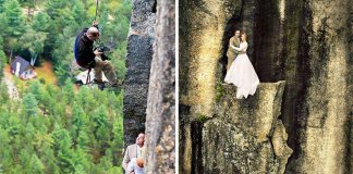 19 fotos que mostram que os fotógrafos de casamento são doidos