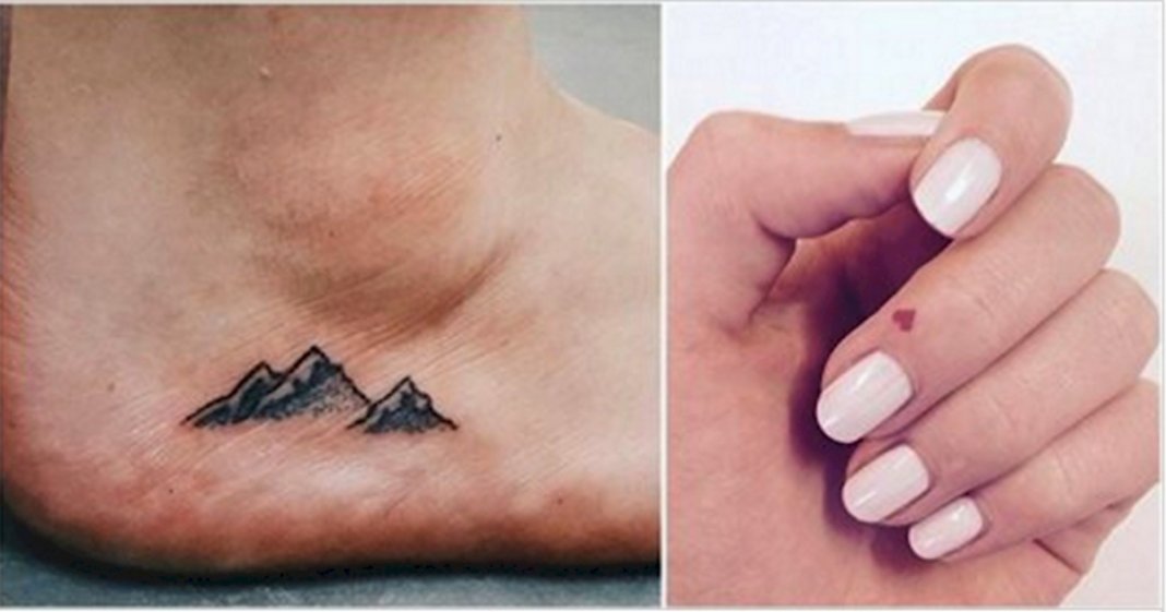 27 tatuagens minúsculas tão perfeitas que todos vão gostar