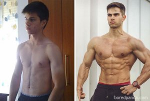 inspiringlife.pt - 33 fantásticas transformações de antes VS. depois da decisão de ficarem em forma