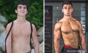 inspiringlife.pt - 33 fantásticas transformações de antes VS. depois da decisão de ficarem em forma