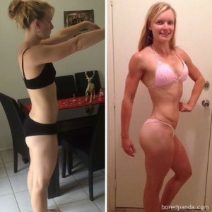 inspiringlife.pt - 33 fantásticas transformações de antes VS. depois da decisão de ficarem em forma