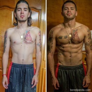 inspiringlife.pt - 33 fantásticas transformações de antes VS. depois da decisão de ficarem em forma