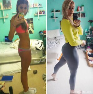 inspiringlife.pt - 33 fantásticas transformações de antes VS. depois da decisão de ficarem em forma