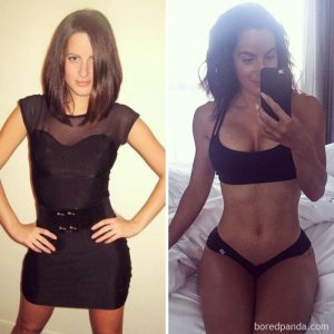 inspiringlife.pt - 33 fantásticas transformações de antes VS. depois da decisão de ficarem em forma