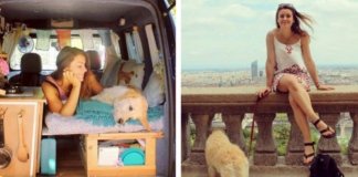 Mulher transforma carrinha em casa ambulante para poder viajar com a sua cadela