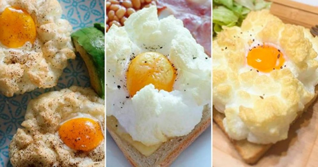 “Nuvem de ovo” – a nova delícia de pequeno-almoço
