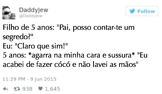 inspiringlife.pt - 11 tweets de pais sobre os seus filhos que lembram a importância do controlo da natalidade