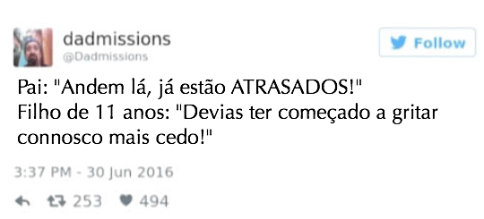 inspiringlife.pt - 11 tweets de pais sobre os seus filhos que lembram a importância do controlo da natalidade