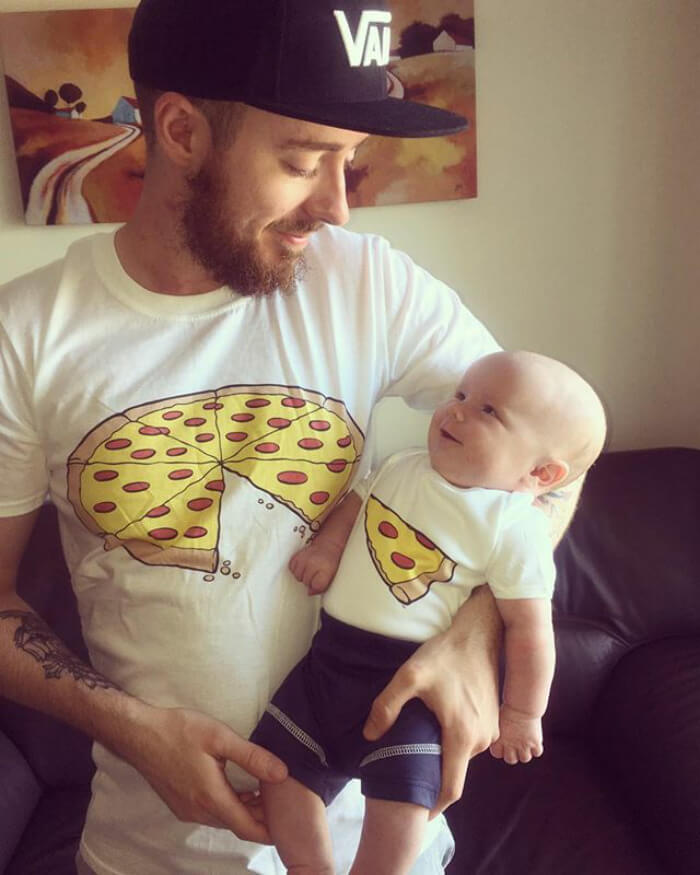 inspiringlife.pt - 25 pares de t-shirts geniais que te vão deixar com vontade de ter um filho