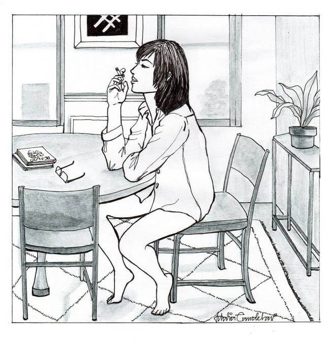 inspiringlife.pt - 7 ilustrações que captam a beleza de uma mulher que vive sozinha