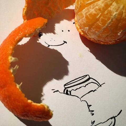 inspiringlife.pt - Artista cria ilustrações absolutamente fantásticas a partir de sombras de objectos