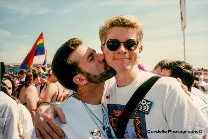 inspiringlife.pt - Casal gay a quem foi dito que o seu amor era "só uma fase" recria foto 25 anos depois
