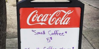 Dono de café arranja solução ideal para acabar com a “má educação” dos seus clientes