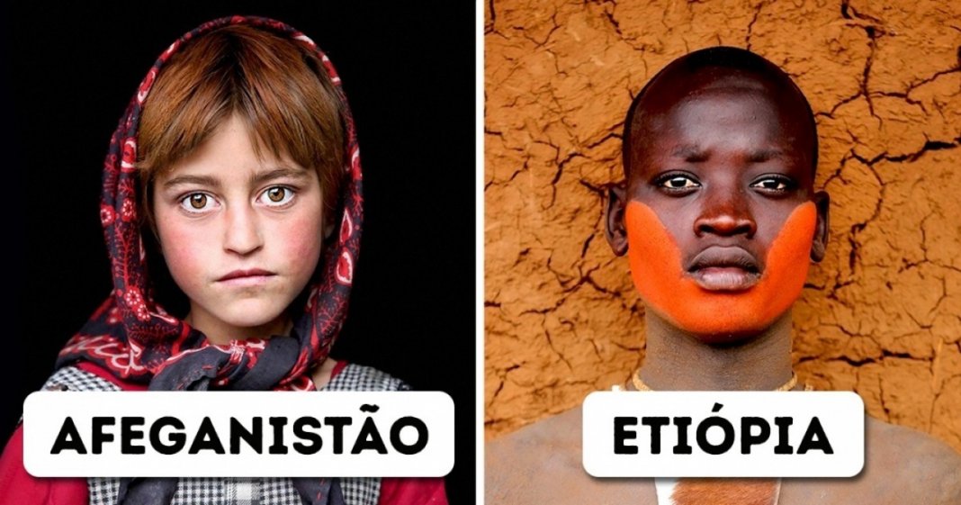 Fotógrafo mostra a diversidade cultural de 84 países através dos rostos dos seus habitantes