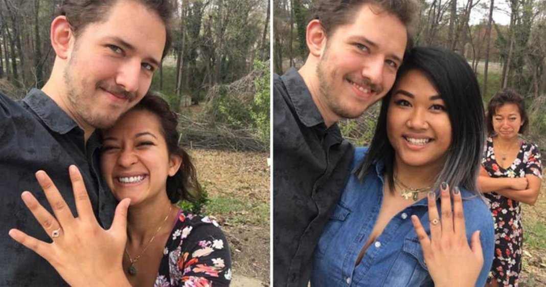 Homem ganha tantos likes em foto de pedido de casamento que decide fazer mais quatro pedidos