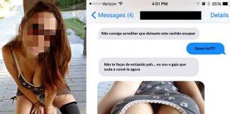 Idiota recebe resposta BRUTAL após enviar sms ao ex-marido da sua namorada
