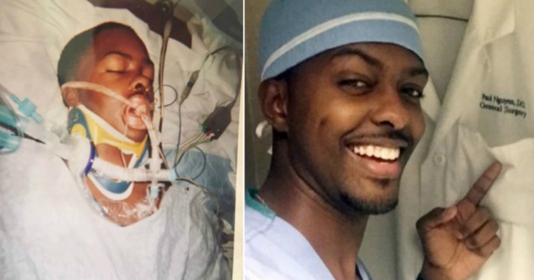 Jovem que quase morreu baleado torna-se médico 10 anos depois do ataque