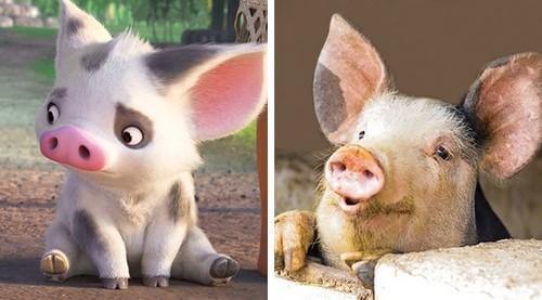 inspiringlife.pt - 14 animais que são cópias exactas de personagens de desenhos animados