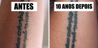 23 fotos de antes vs. depois que mostram como as tatuagens “envelhecem”