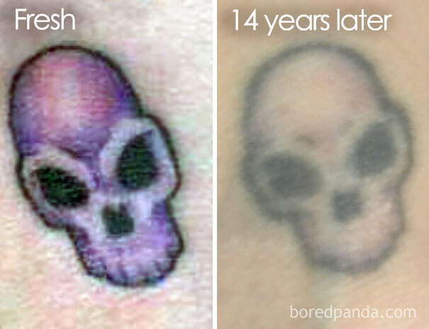 inspiringlife.pt - 23 fotos de antes vs. depois que mostram como as tatuagens "envelhecem"