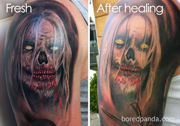 inspiringlife.pt - 23 fotos de antes vs. depois que mostram como as tatuagens "envelhecem"