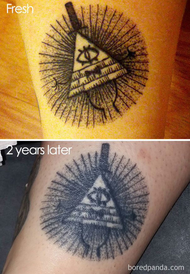 inspiringlife.pt - 23 fotos de antes vs. depois que mostram como as tatuagens "envelhecem"