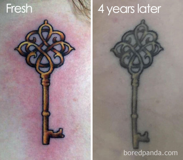 inspiringlife.pt - 23 fotos de antes vs. depois que mostram como as tatuagens "envelhecem"