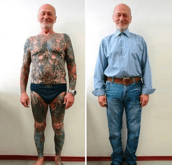 inspiringlife.pt - 23 séniores tatuados que provam que a rebeldia é intemporal
