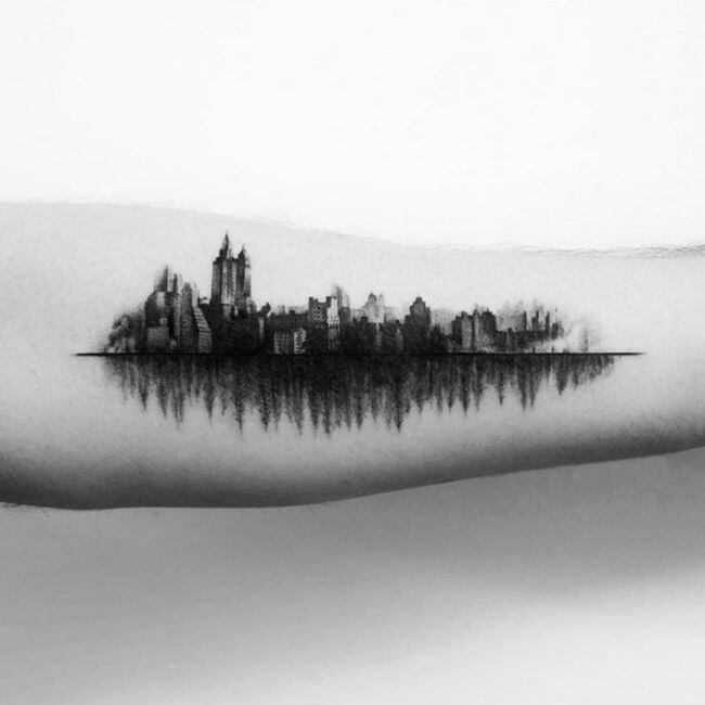 inspiringlife.pt - 27 tatuagens de arquitectura citadina para os amantes de cidades