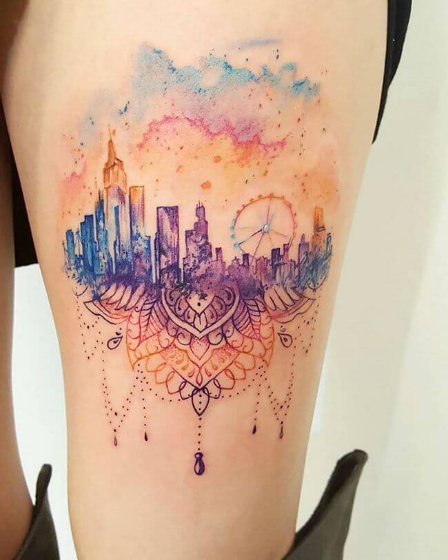 inspiringlife.pt - 27 tatuagens de arquitectura citadina para os amantes de cidades