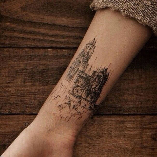 inspiringlife.pt - 27 tatuagens de arquitectura citadina para os amantes de cidades