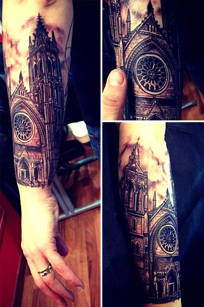 inspiringlife.pt - 27 tatuagens de arquitectura citadina para os amantes de cidades