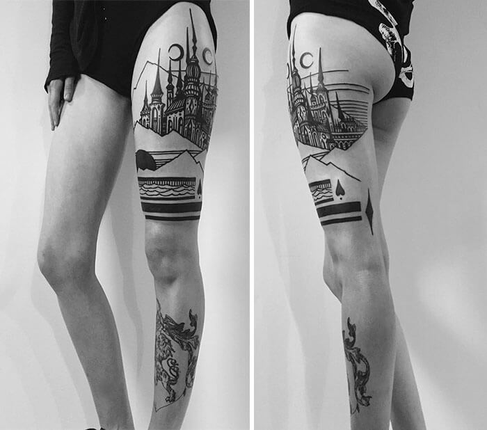 inspiringlife.pt - 27 tatuagens de arquitectura citadina para os amantes de cidades