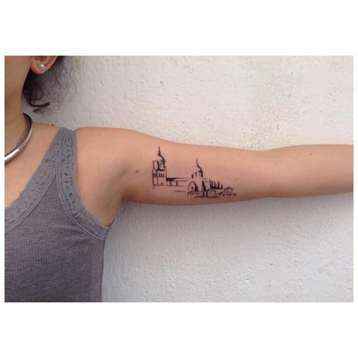 inspiringlife.pt - 27 tatuagens de arquitectura citadina para os amantes de cidades