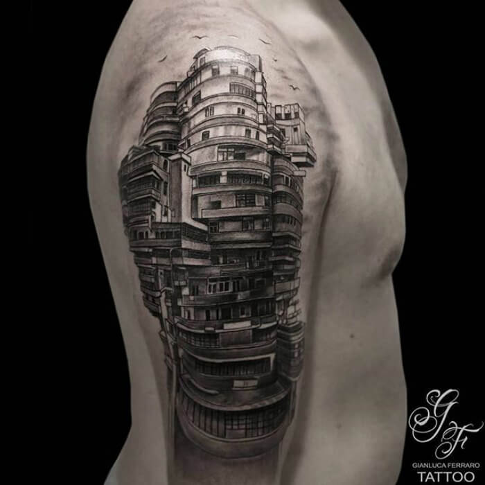 inspiringlife.pt - 27 tatuagens de arquitectura citadina para os amantes de cidades