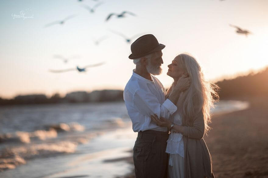 inspiringlife.pt - Casal idoso faz sessão fotográfica que prova que o "amor para sempre" existe