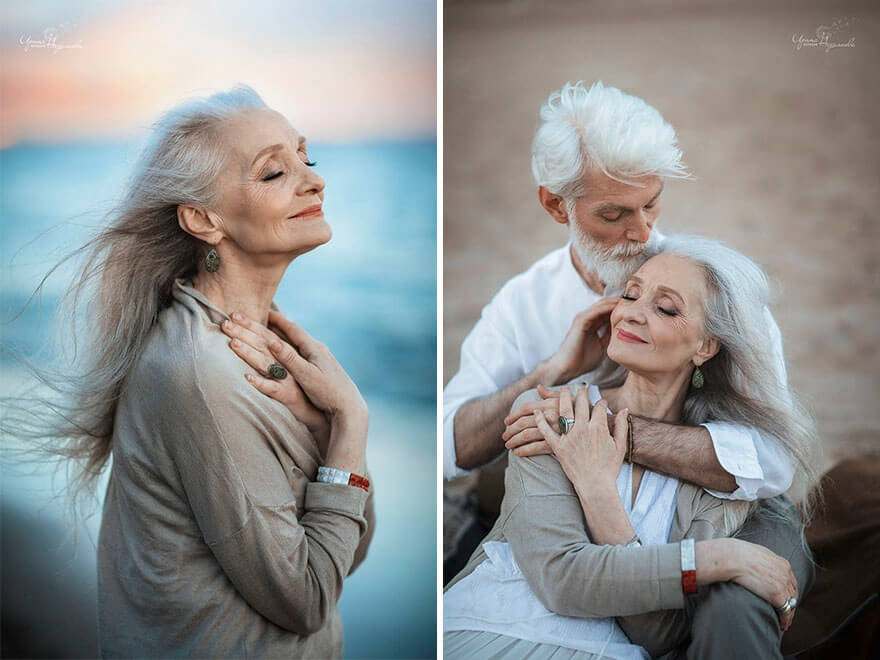 inspiringlife.pt - Casal idoso faz sessão fotográfica que prova que o "amor para sempre" existe