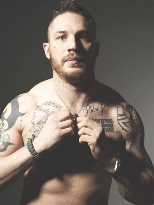 inspiringlife.pt - Tom Hardy - o adorável antes vs. o sexy depois