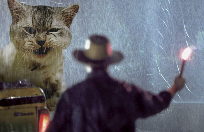 inspiringlife.pt - 21 montagens hilariantes de gatos a "substituirem" os dinossauros em Jurassic Park