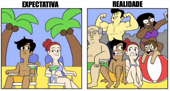 inspiringlife.pt - 5 ilustra&ccedil;&otilde;es que retratam o romance numa rela&ccedil;&atilde;o - expectativa vs realidade