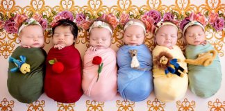 6 bebés fazem a sessão fotográfica mais adorável de sempre como mini princesas da Disney