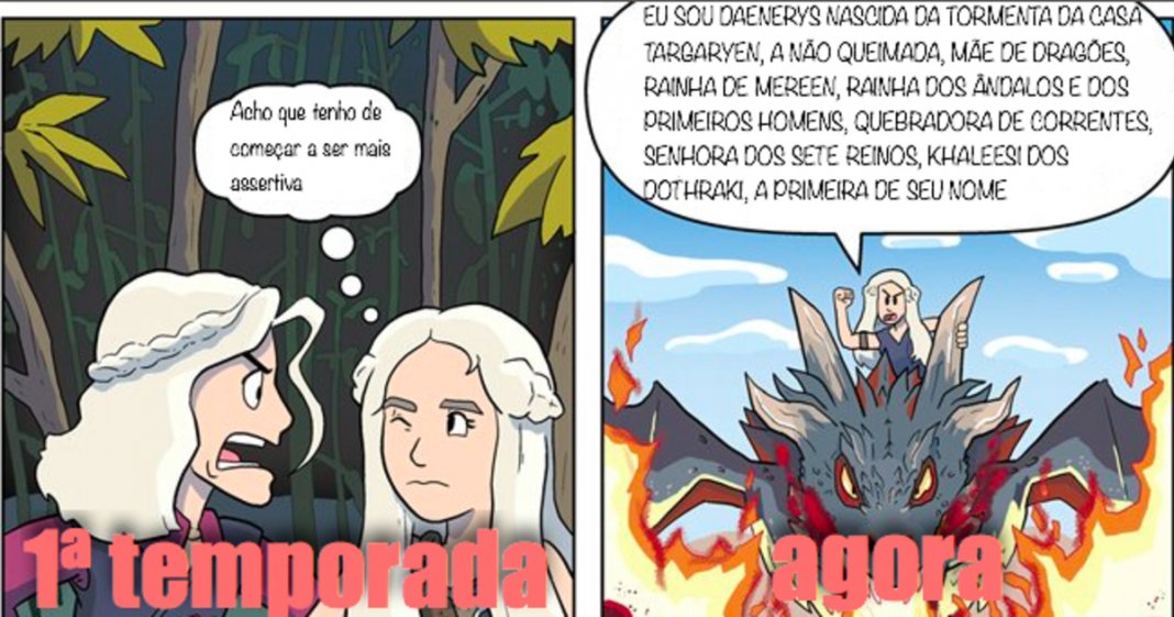 As personagens de Game of Thrones: Antes Vs. Agora