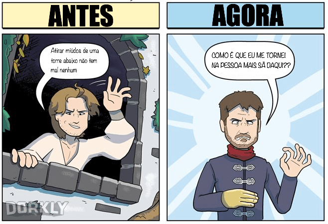 inspiringlife.pt - As personagens de Game of Thrones: Antes Vs. Agora