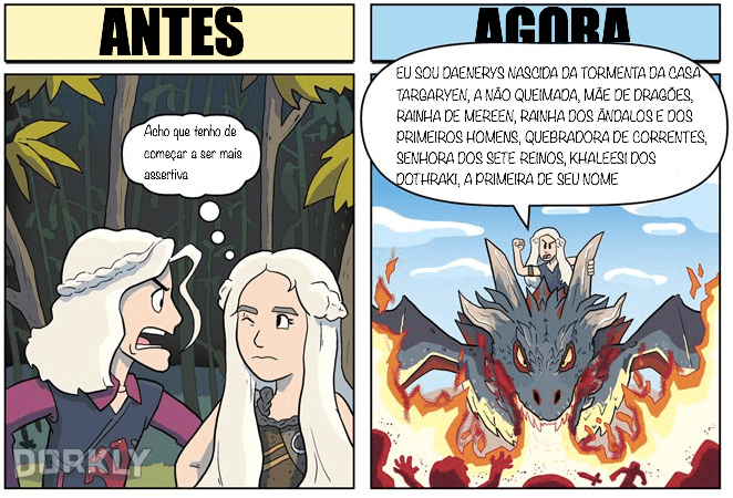 inspiringlife.pt - As personagens de Game of Thrones: Antes Vs. Agora