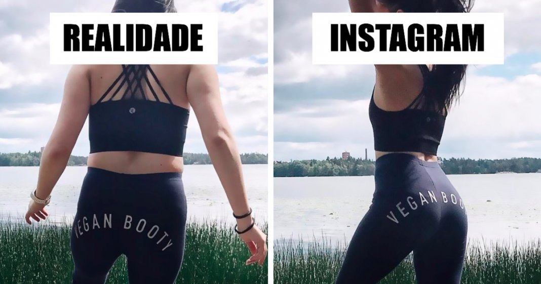 Blogger fitness revela a realidade por detrás das fotos do Instagram