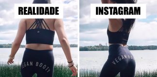 Blogger fitness revela a realidade por detrás das fotos do Instagram