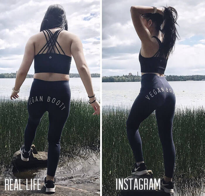inspiringlife.pt - Blogger fitness revela a realidade por detrás das fotos do Instagram