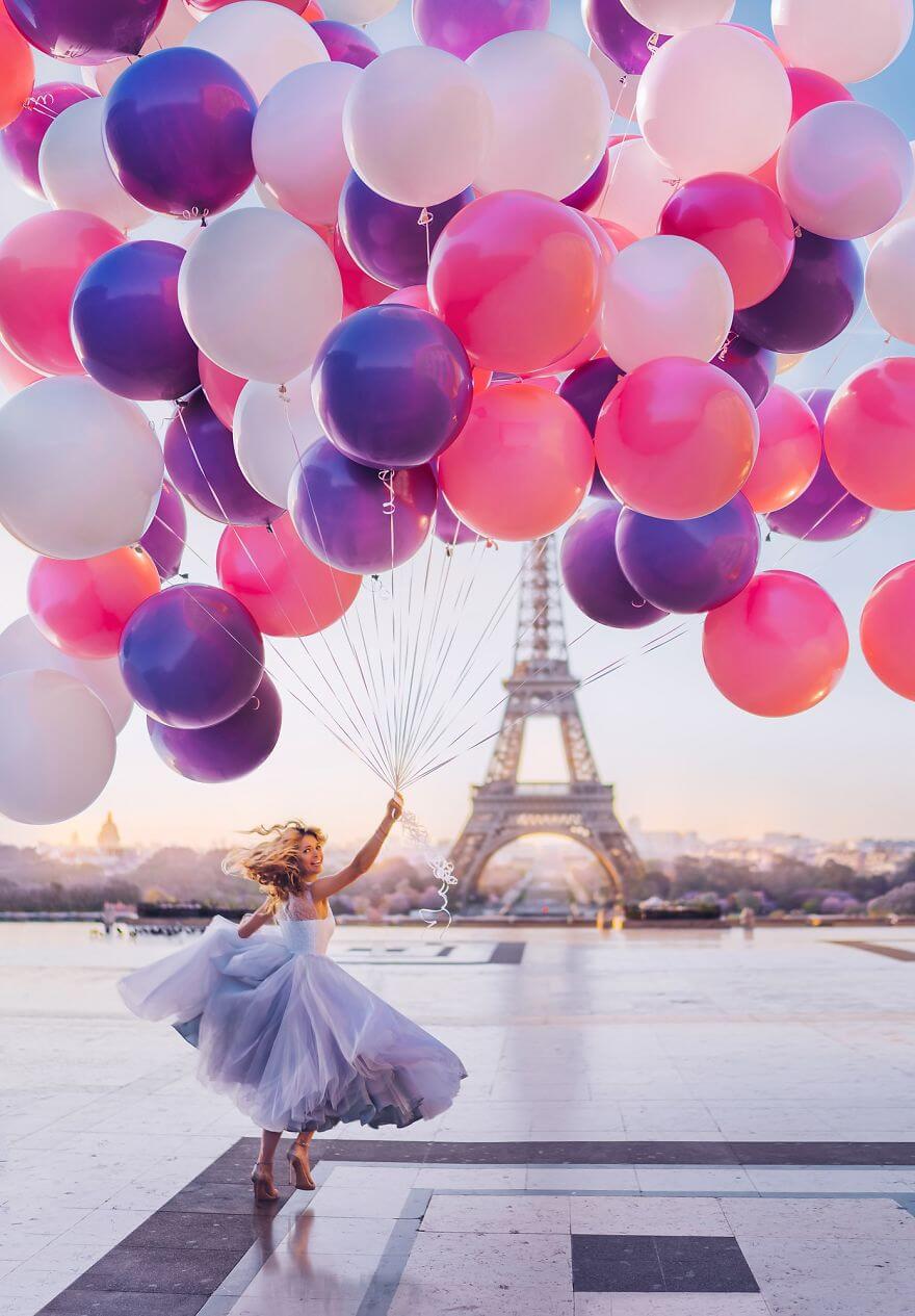 inspiringlife.pt - Fotógrafa mostra toda a sensualidade feminina de mulheres de vestido em paisagens fenomenais