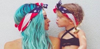 Mãe pinta cabelo da filha de 2 anos e gera controvérsia nas redes sociais